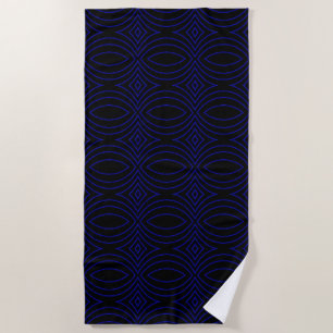 Serviette De Plage Yeux de diamant Art abstrait Pop Art moderne
