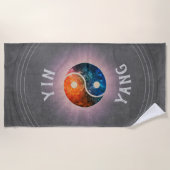 Serviette De Plage Yin Yang (Devant)