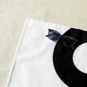 Serviette De Plage Yin yang (En situation)