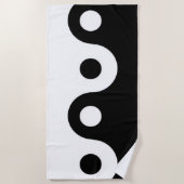Serviette De Plage Yin yang (Devant)