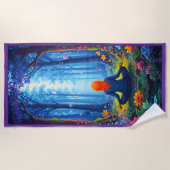 Serviette De Plage yoga (Devant)