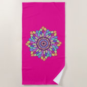 Serviette De Plage Yogamate (Devant)