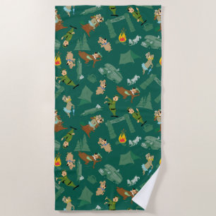Serviette De Plage Yogi Bear et les amis Jellystone Park Camp Motif