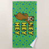 Serviette De Plage Yogi Bear Hey Hey Hey (Devant)