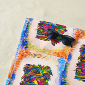 Serviette De Plage Yorkie Beach BG Towel (En situation)