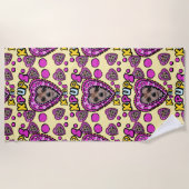 SERVIETTE DE PLAGE YORKIES (Devant)