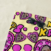 SERVIETTE DE PLAGE YORKIES (En situation)