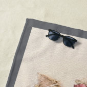 Serviette De Plage Yorkshire Terrier Peinture - Cute Original Chien A (En situation)