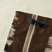 Serviette De Plage Yosemite - Lac Mirror - Parc national (En situation)