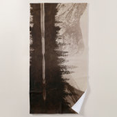 Serviette De Plage Yosemite - Lac Mirror - Parc national (Devant)