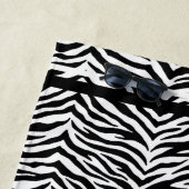 Serviette de plage Zebra Print (En situation)