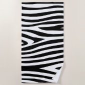 Serviette De Plage Zèbre rayé (Devant)