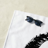 Serviette de plage Zen Cat Vibes (En situation)