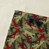 Serviette De Plage Zombie Camo (En situation)