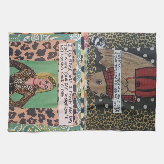 Serviette de plat (Horizontal)