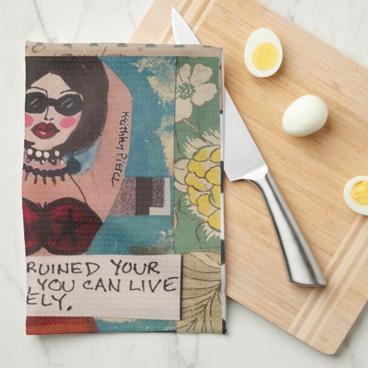 Serviette de plat (Quart Plié)