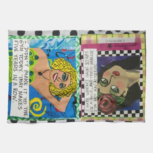 Serviette de plat (Horizontal)