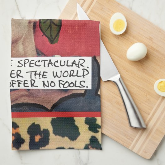 Serviette de plat (Quart Plié)