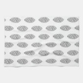 Serviette de plat blanc en épinette (Horizontal)