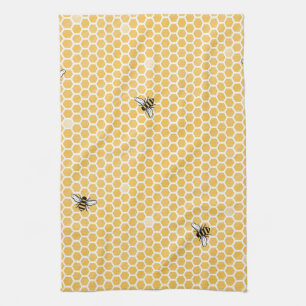 Serviette de plat d'abeille