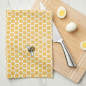 Serviette de plat d'abeille de miel (Quart Plié)