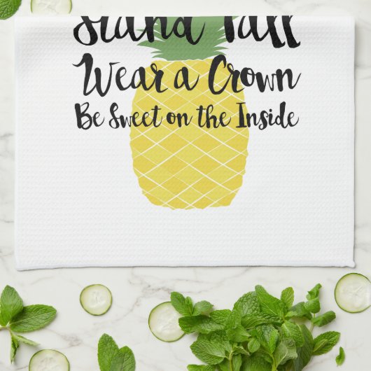 Serviette de plat d'ananas (Plié)