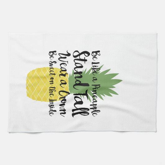 Serviette de plat d'ananas (Horizontal)