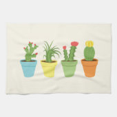 Serviette de plat de cactus (Horizontal)