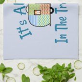 Serviette de plat de campeur de capot de remorque (Plié)