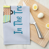 Serviette de plat de campeur de capot de remorque (Quart Plié)