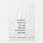 Serviette de plat de citation (Vertical)