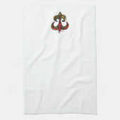 Serviette de plat de Crawfish Fleur De Lis (Vertical)