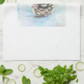 Serviette de plat de cuisine de Pinecone (Plié)