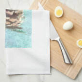 Serviette de plat de cuisine de Pinecone (Quart Plié)