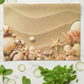 Serviette de plat de cuisine de sable d'Hawaï de (Plié)