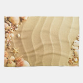 Serviette de plat de cuisine de sable d'Hawaï de (Horizontal)