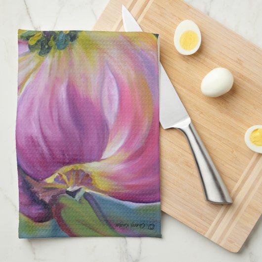 Serviette de plat de fleur de cornouiller (Quart Plié)