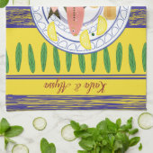 Serviette de plat de pains et de poisson (Plié)