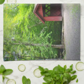 Serviette de plat de pont couvert (Plié)