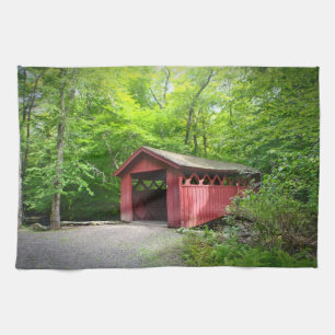 Serviette de plat de pont couvert