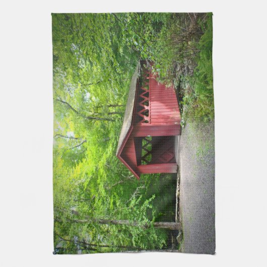 Serviette de plat de pont couvert (Vertical)