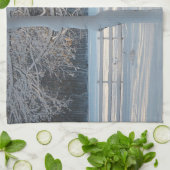 Serviette de plat de saison hivernale (Plié)