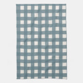 Serviette de plat en bleu Checker (Vertical)