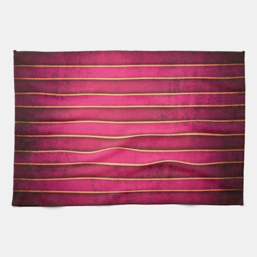 Serviette de plat moderne de cuisine de rayure (Horizontal)