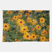 Serviette de plat observée par noir de susan (Horizontal)