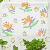 Serviette de plat Oiseau du Paradis (Plié)