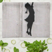 Serviette de plat partie d'art de graffiti de (Plié)