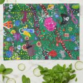 Serviette de plat pour les vacances (Plié)