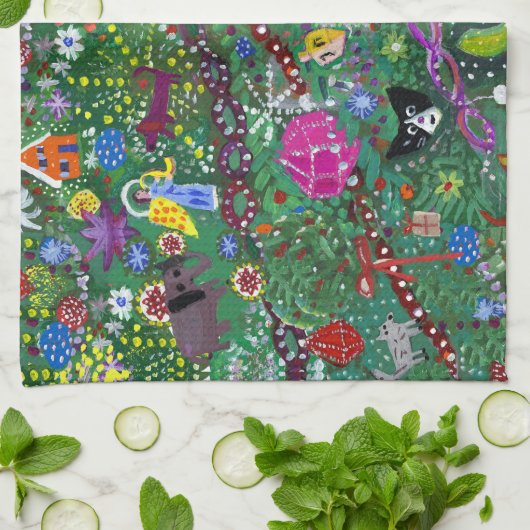 Serviette de plat pour les vacances (Plié)