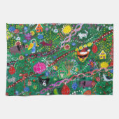 Serviette de plat pour les vacances (Horizontal)